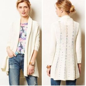 {Anthro} Angel of the North “Court Street” Cardigan